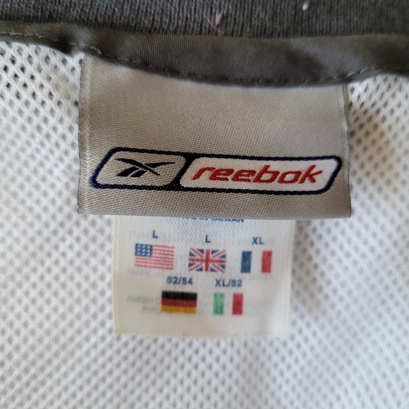 Reebok Windbreaker Large Logo & Name on Sleeve - Picture 8 of 8